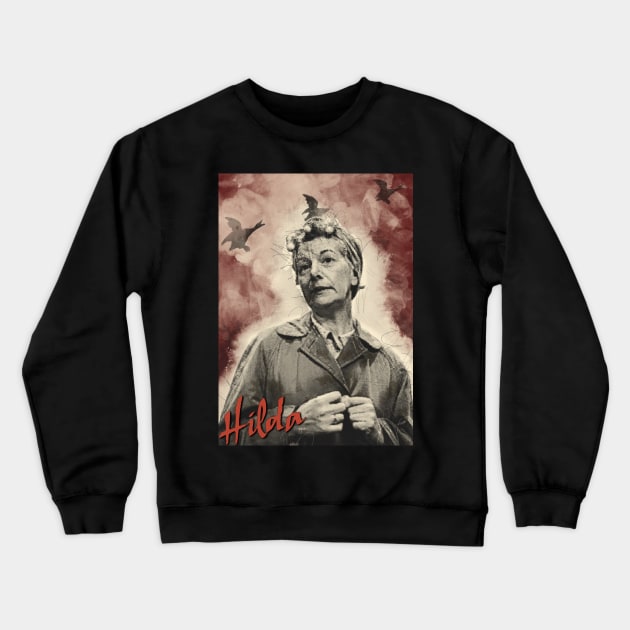 Hilda Ogden Coronation Street Inspired Design Crewneck Sweatshirt by HellwoodOutfitters